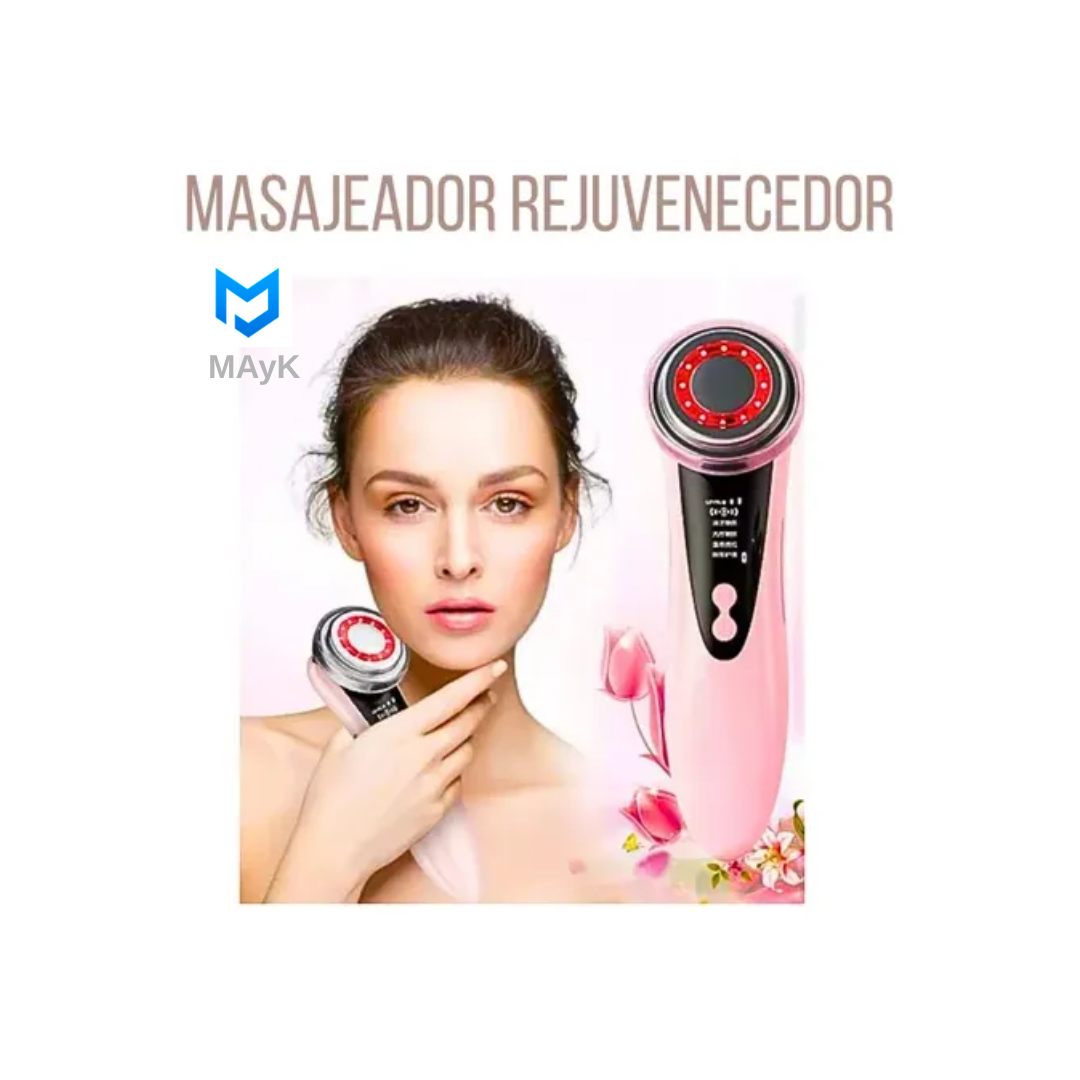 Masajeador Facial Con Fotones